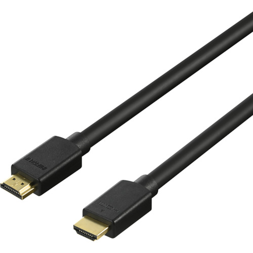 バッファロー（BUFFALO）　ＵｌｔｒａＨｉｇｈＳｐｅｅｄ　ＨＤＭＩケーブル　ノーマル　５ｍブラック　【品番：BSHDUN50BK】