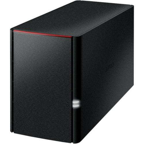 バッファロー（BUFFALO）　リンクステーション　ＲＡＩＤ機能搭載　ネットワーク対応ＨＤＤ　２ＴＢ　【品番：LS220D0202G】