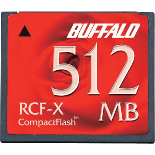 【メール便対応】バッファロー（BUFFALO）　コンパクトフラッシュ　ハイコストパフォーマンスモデル　５１２ＭＢ　【品番：RCF-X512MY】 11,503円