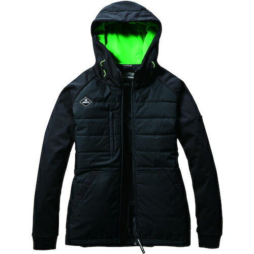 バートル　BURTLE　ヒーターフーディジャケット３２２０−３５−ＸＬブラック　【品番：3220-35-XL】