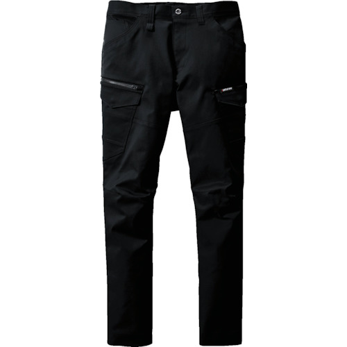 バートル　BURTLE　カーゴパンツ（ユニセックス）　６２０２−３５−Ｓ　ブラック　【品番：6202-35-S】