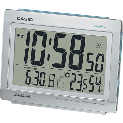 カシオ計算機（CASIO）　電波置き時計　【品番：DQL-130NJ-8JF】
