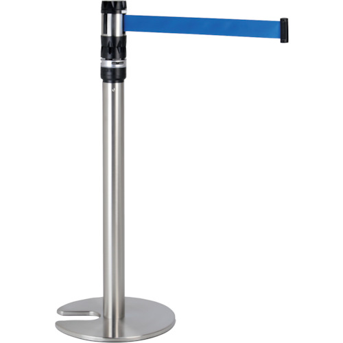 中発販売　Reelex　ベルトパーテーション　青　人感センサー付音声案内機能搭載　ＢＥＬＰＡ　ＬＳ　【品番：BLP-506BLS】