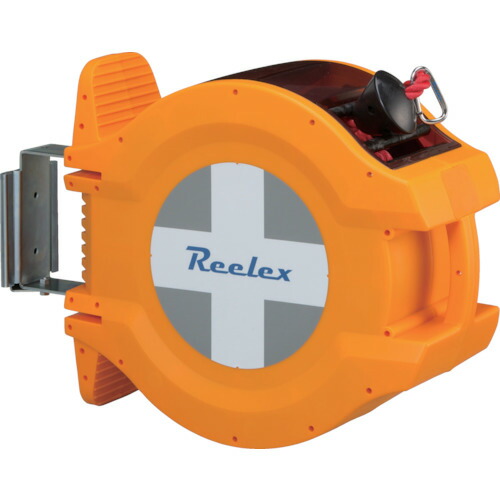 中発販売　Reelex　バリアロープリール（赤色ロープ２０ｍ）　【品番：BRR-1220R】