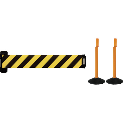 中発販売　Reelex　バリアリールＷｉｄｅ屋外対応スタンドセット（２本セット）　【品番：BRS-1205AST3】