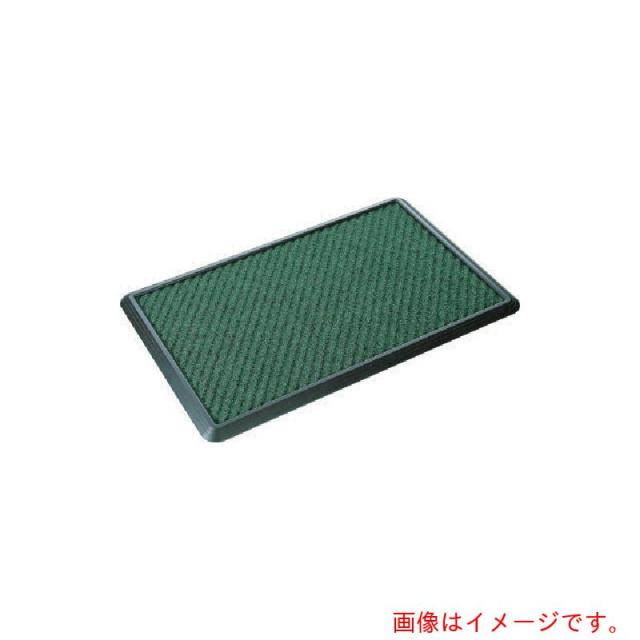 山崎産業（CONDOR）　消毒マット　＃６セット（マット＋ベース）　緑　【品番：F-38-6S-G】
