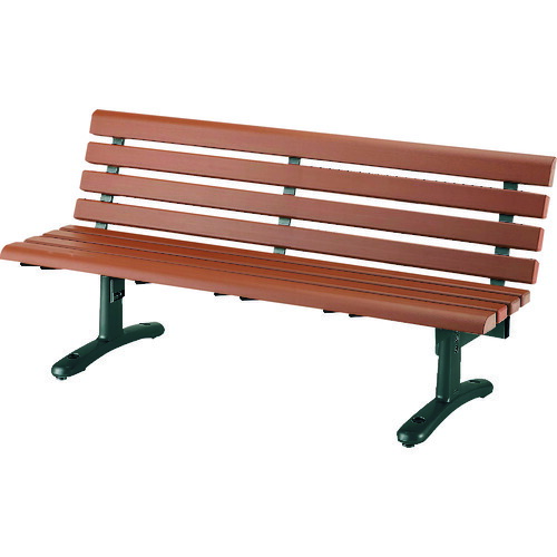山崎産業（CONDOR）　屋内外用　ベンチ　ＹＢ−９０Ｌ−ＷＮ１５００（背付）　【品番：YB-90L-WN】