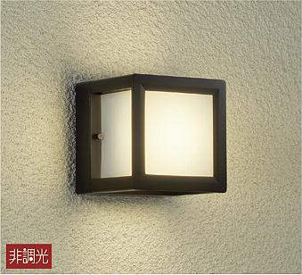大光電機（DAIKO）　玄関灯 シンプル角タイプ LED交換可能タイプ 非調光　【品番：DWP-38984Y】