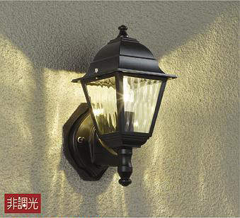 大光電機（DAIKO）　玄関灯 クラッシックタイプ LED交換可能タイプ 非調光　【品番：DWP-39909Y】