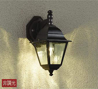 大光電機（DAIKO）　玄関灯 クラッシックタイプ LED交換可能タイプ 非調光　【品番：DWP-39910Y】