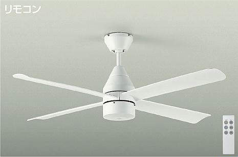 大光電機（DAIKO）　DCモーターファン　ホワイト　【品番：DP-41039】