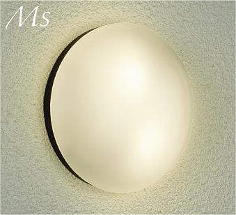 大光電機（DAIKO）　Ms 玄関灯 シンプル丸タイプ 浴室灯 LED交換可能タイプ 非調光　【品番：DWP-41753Y】