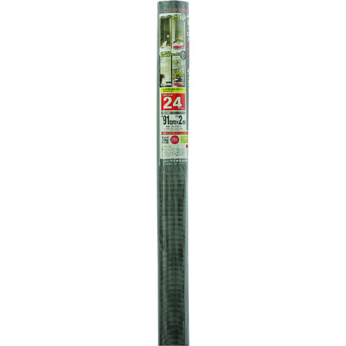 イノベックス（Dio）　スーパーマジックネット　２４メッシュ　銀／黒　９１ｃｍ×２ｍ　【20個】　【品番：120258】
