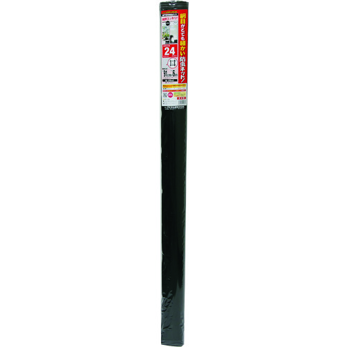 ●イノベックス（Dio）　クラウンネット　２４メッシュ　ブラック　９１ｃｍ×６ｍ　【25個】　【品番：120364】