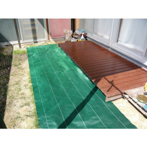 ●イノベックス（Dio）　高密度防草シート　緑　幅１ｍＸ長さ５０ｍ　【品番：251907】_1