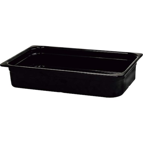 江部松商事　EBM　メラミン　ガストロノームパン　ブラック　１／１　１００ｍｍ　ＭＥＧＮ?１１１００ＢＫ　【品番：1215420】