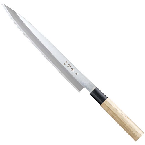 江部松商事　EBM　刀秀作　モリブデンバナジウム鋼　柳刃（左用）ＦＣ?３７３　２４ｃｍ　【品番：1240100】