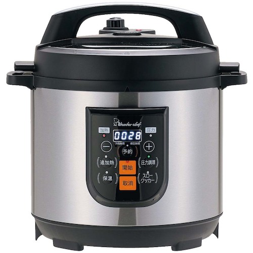 江部松商事　EBM　ワンダーシェフ　業務用電気圧力鍋　８Ｌ　ＯＥＤＦ８０　【品番：1248370】