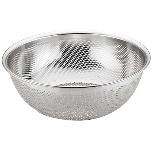 江部松商事　EBM　ＵＫ　１８?８　ＨＡＣＣＰ　パンチング浅型ざる　３５ｃｍ　【品番：1559930】