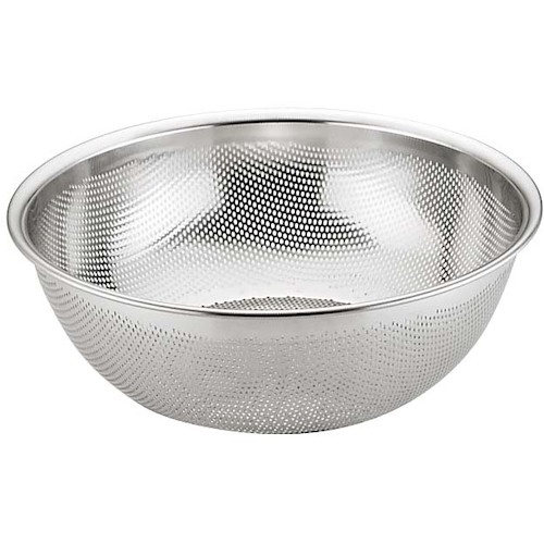 江部松商事　EBM　ＵＫ　１８?８　ＨＡＣＣＰ　パンチング浅型ざる　４３ｃｍ　【品番：1559960】