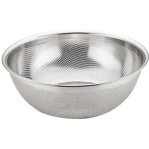 江部松商事　EBM　ＵＫ　１８?８　ＨＡＣＣＰ　パンチング浅型ざる　４６ｃｍ　【品番：1559970】