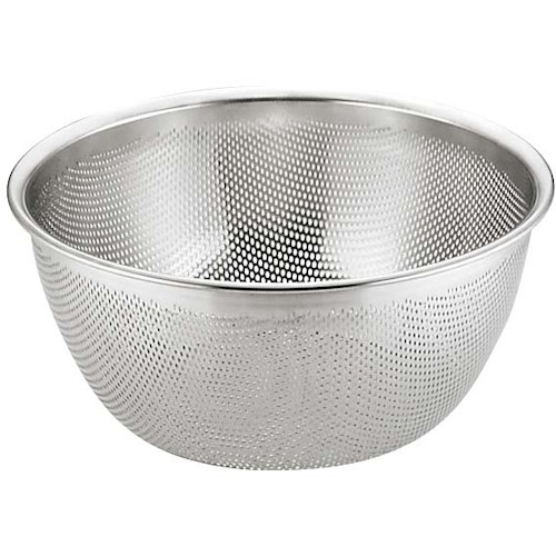 江部松商事　EBM　ＵＫ　１８?８　ＨＡＣＣＰ　パンチング深型ざる　３０ｃｍ　【品番：1560030】