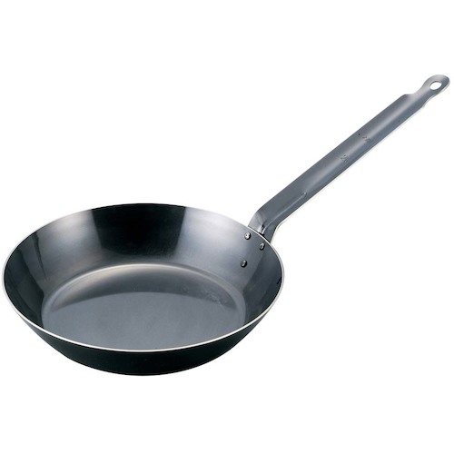 江部松商事　EBM　鉄厚板　ブルーテンパー　フライパン　２８ｃｍ　【品番：2003100】