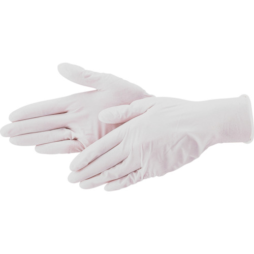 エブノ　EBUNO　ニトリル極薄手袋ホワイトＳ（１００枚入）　【20個】　【品番：516-S-W】
