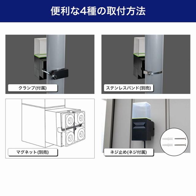 朝日電器（ELPA）　ホームマークライト（コンセント式） スクエアタイプ　【品番：EHL-102AC】_6