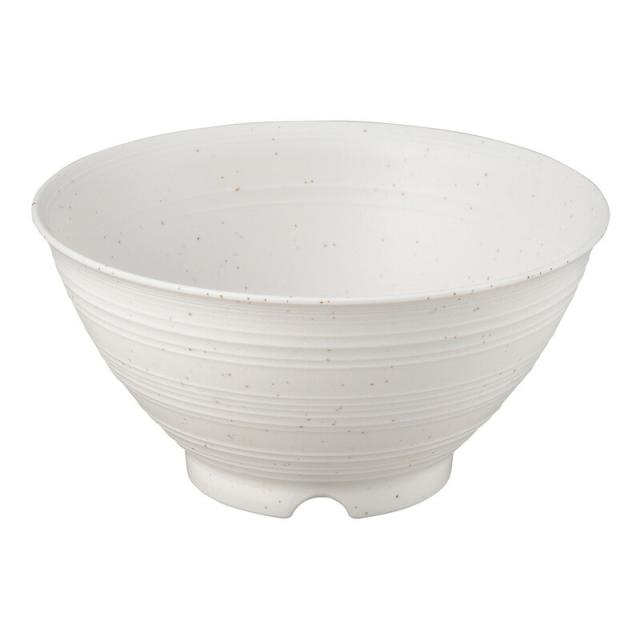 エンテック　KM-260M 多用丼 梨地 渦紋 白　【品番：KM-260M】