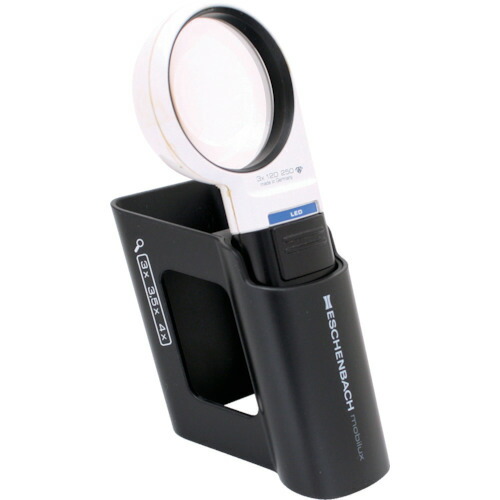 エッシェンバッハ光学ジャパン　ＬＥＤワイドライトルーペ＋専用スタンド付き３倍　【品番：1511-2M】