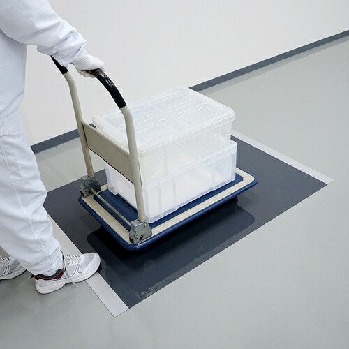 エクシール　EXSEAL　ステップマット半導電タイプ　９００×６００ｍｍ　【品番：SM01-11009】_2