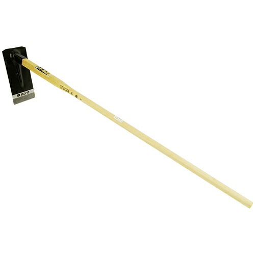 藤原産業　千吉　金 滋賀型平鍬（大） 1350mm　【品番：4977292699464】