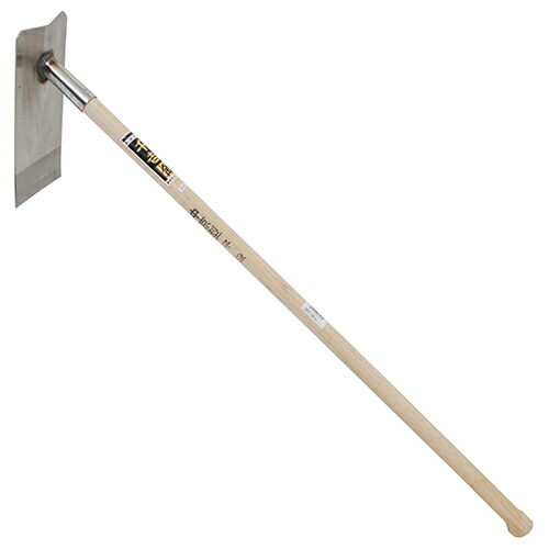 藤原産業　千吉　金 中京型ステン平鍬 角型 鋼付 ハガネツキ　【品番：4977292683265】