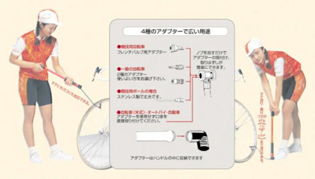 フルプラ　ダイヤポンプハンディ　40cm　レッド　【12個】　【品番：No.940】