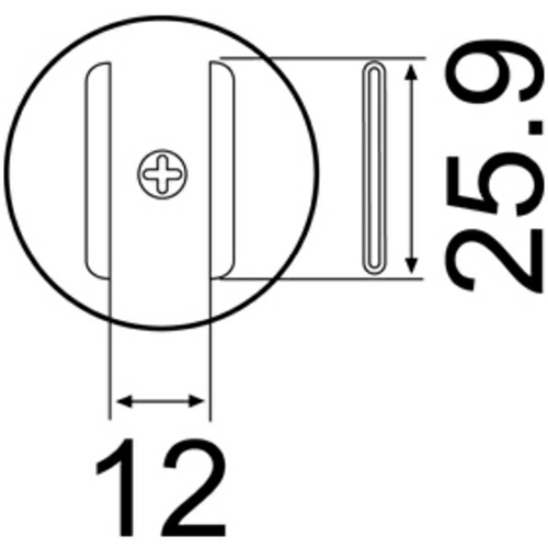 白光　ノズル　ＳＯＪ　１０ｍｍ×２６ｍｍ　【品番：A1214B】