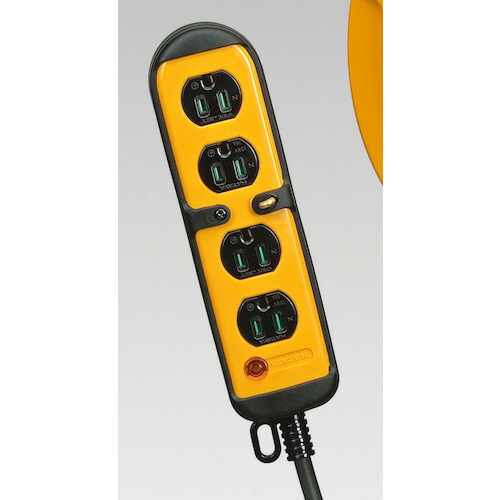 ハタヤリミテッド　ハタヤ　コードマックＭＳ　単相１００Ｖ型　８ｍアース付　ストッパーフリー　【品番：CBSF082QK】_1