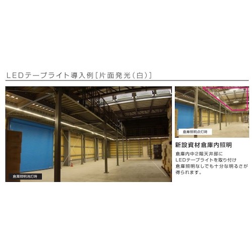 ハタヤリミテッド　ハタヤ　ＬＥＤテープライト片面発光タイプ（２．５ｍ単体）　【品番：LTP-025】_6