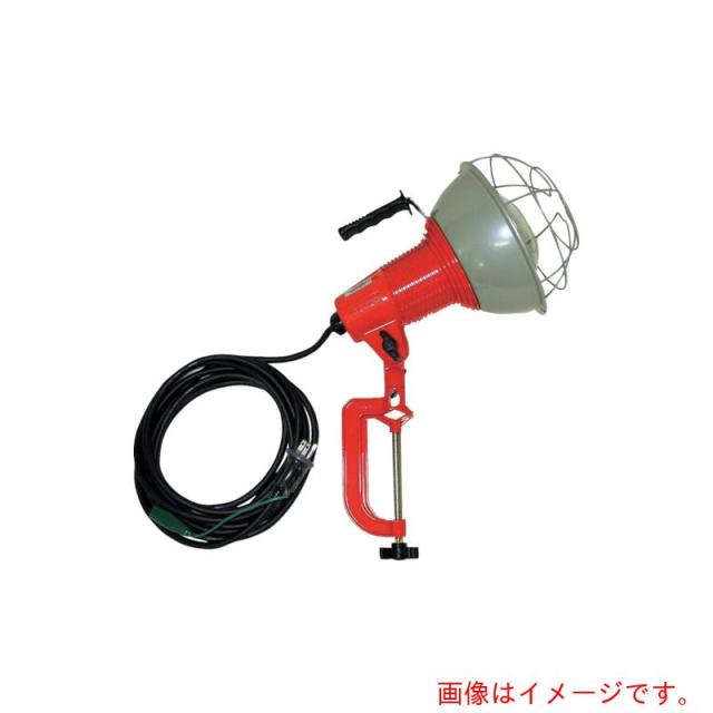 ハタヤリミテッド　ハタヤ　防雨型作業灯　リフレクターランプ３００Ｗ　１００Ｖ接地付１０ｍ　バイス付　【品番：RG-310K】