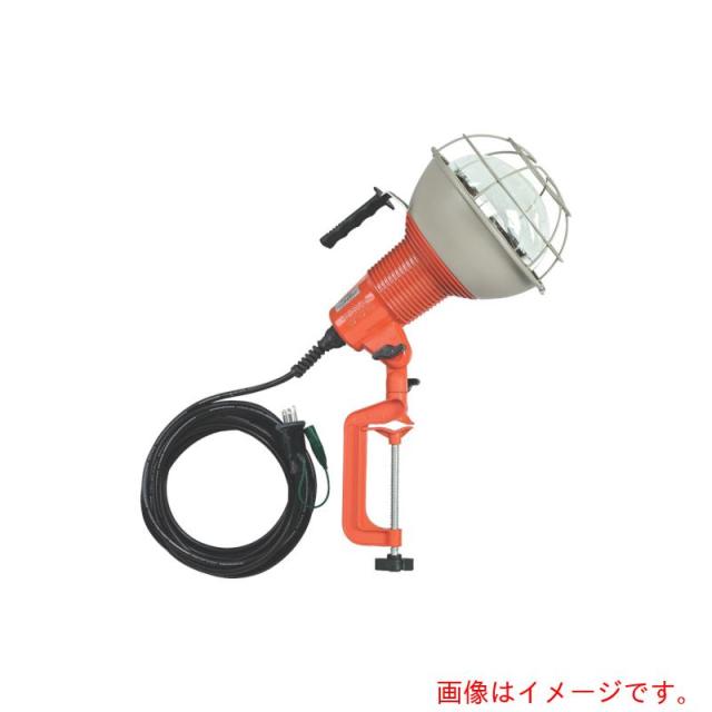 ハタヤリミテッド　ハタヤ　防雨型作業灯　リフレクターランプ５００Ｗ　１００Ｖ接地付１０ｍ　バイス付　【品番：RG-510K】