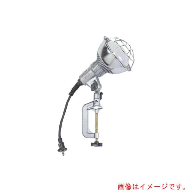 ハタヤリミテッド　ハタヤ　防雨型水銀作業灯　バラストレス水銀ランプ２００Ｗ　１００Ｖ５ｍ　バイス付　【品番：RGM-205】
