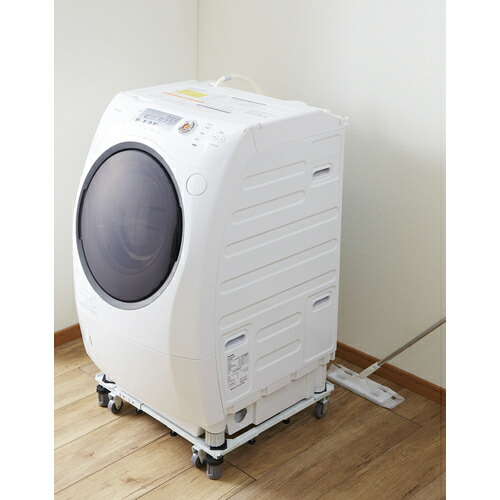 平安伸銅工業　角パイプ洗濯機台　幅　４８−７８ｃｍ　耐荷重　１５０ｋｇ　【4個】　【品番：DSW-151】_4