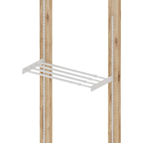平安伸銅工業　ラブリコ　伸縮ラック　アイアン　５００　ホワイト　幅　５０−７０ｃｍ　耐荷重　１０ｋｇ　【10個】　【品番：IXO-534】_1