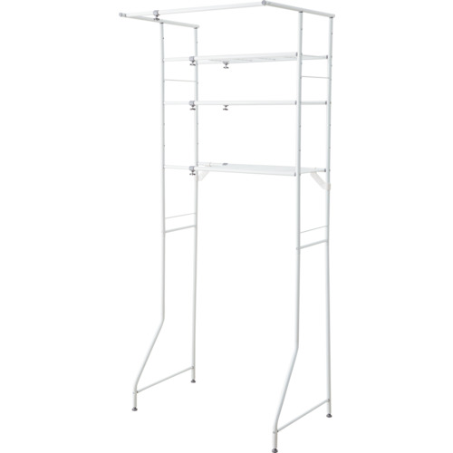 平安伸銅工業　３段ランドリーラック　幅　６０−９３ｃｍ　耐荷重　２０ｋｇ　【品番：L-5】