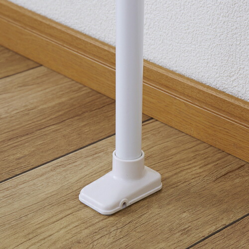 平安伸銅工業　突っ張りランドリーラック　幅　６０−９３ｃｍ　耐荷重　８ｋｇ×２　【4個】　【品番：L-6】_1
