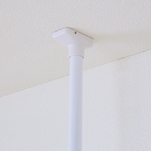 平安伸銅工業　突っ張りランドリーラック　幅　６０−９３ｃｍ　耐荷重　８ｋｇ×２　【4個】　【品番：L-6】_2