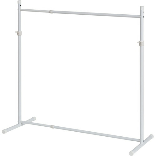 平安伸銅工業　伸縮押入れハンガー　白　幅　７５−１３０ｃｍ　耐荷重　１３ｋｇ　【6個】　【品番：OHW-10】