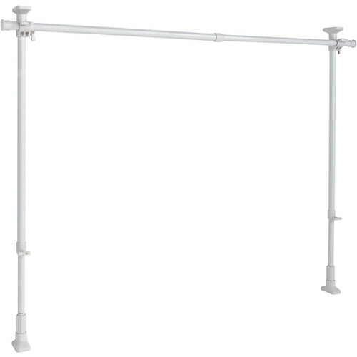 平安伸銅工業　突っ張りクローゼットハンガー　幅　７０−１２０ｃｍ　耐荷重　１５ｋｇ　【10個】　【品番：TCH-60】