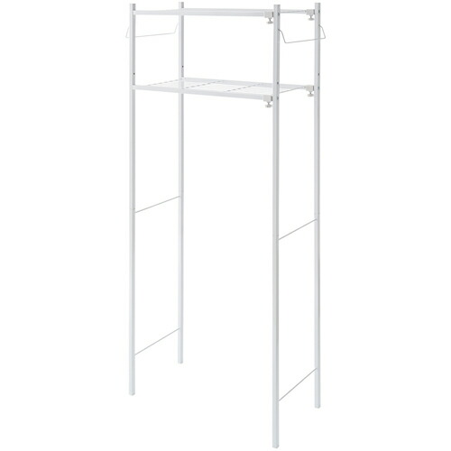 平安伸銅工業　角パイプ洗濯機棚　幅　５８−８０ｃｍ　耐荷重　８．６ｋｇ　【5個】　【品番：TLR-2】
