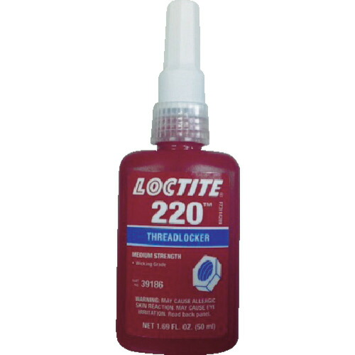 ヘンケルジャパン　ロックタイト　２２０　低強度　後浸透　５０ｍｌ　【品番：220-50】